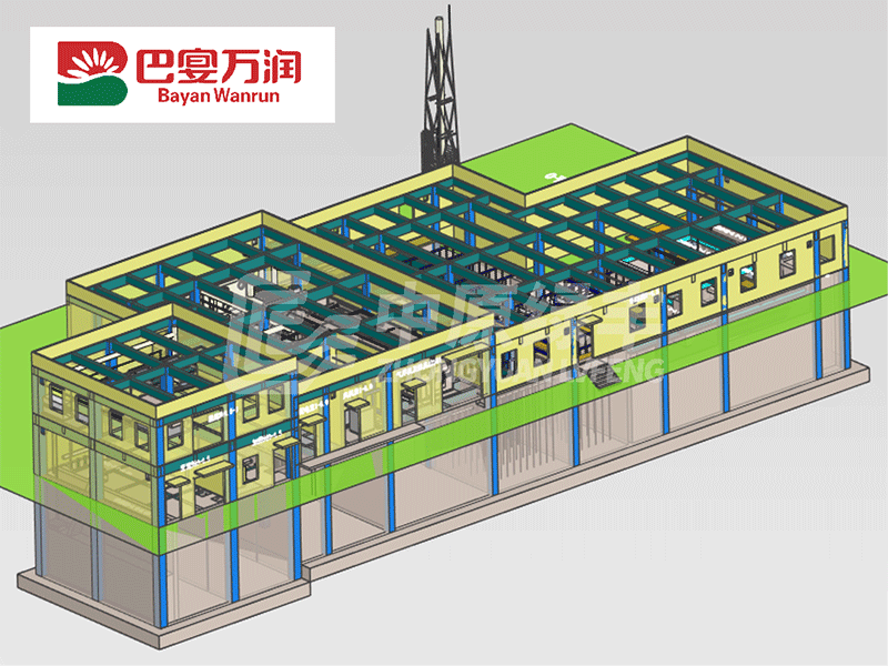 巴彥萬潤3500m3/d屠宰豬廢水處理工程
